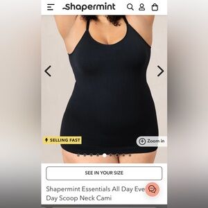 Shapermint Essentials All Day Every Day Cami - Size XL